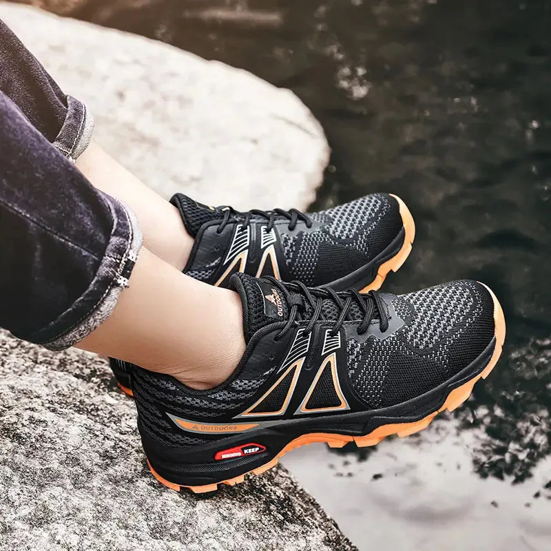 Chaussures de trekking respirantes homme