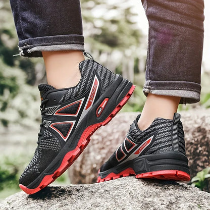 Chaussures de trekking respirantes homme