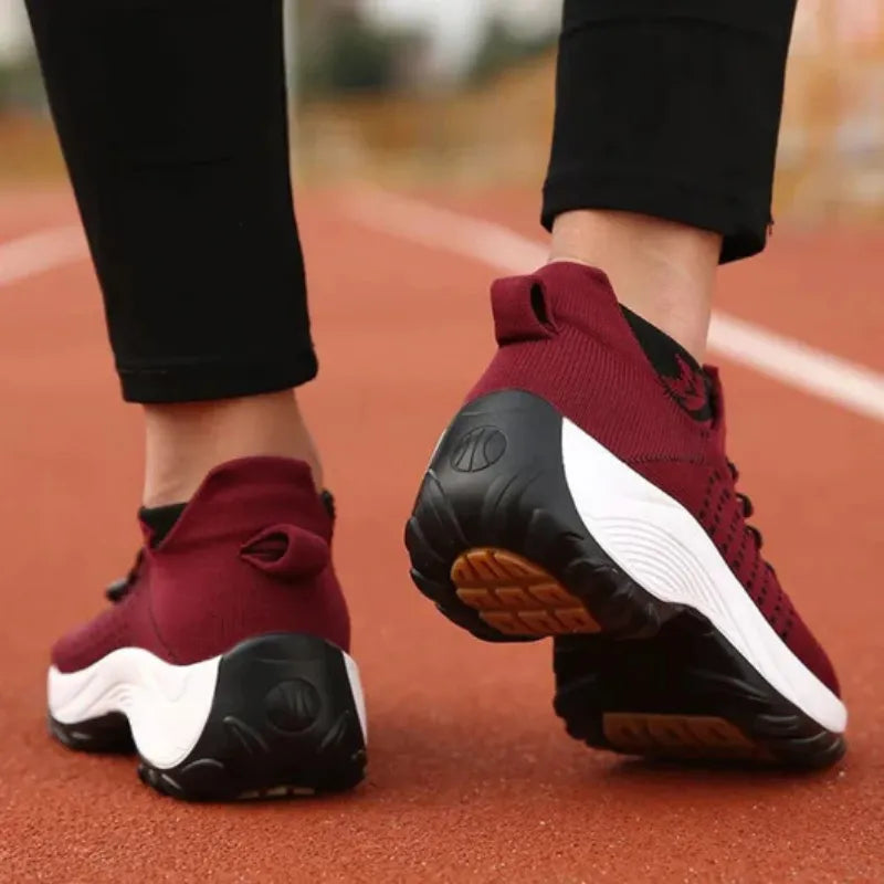 Baskets confort compensées