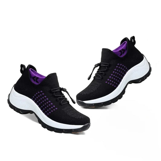 Baskets confort compensées