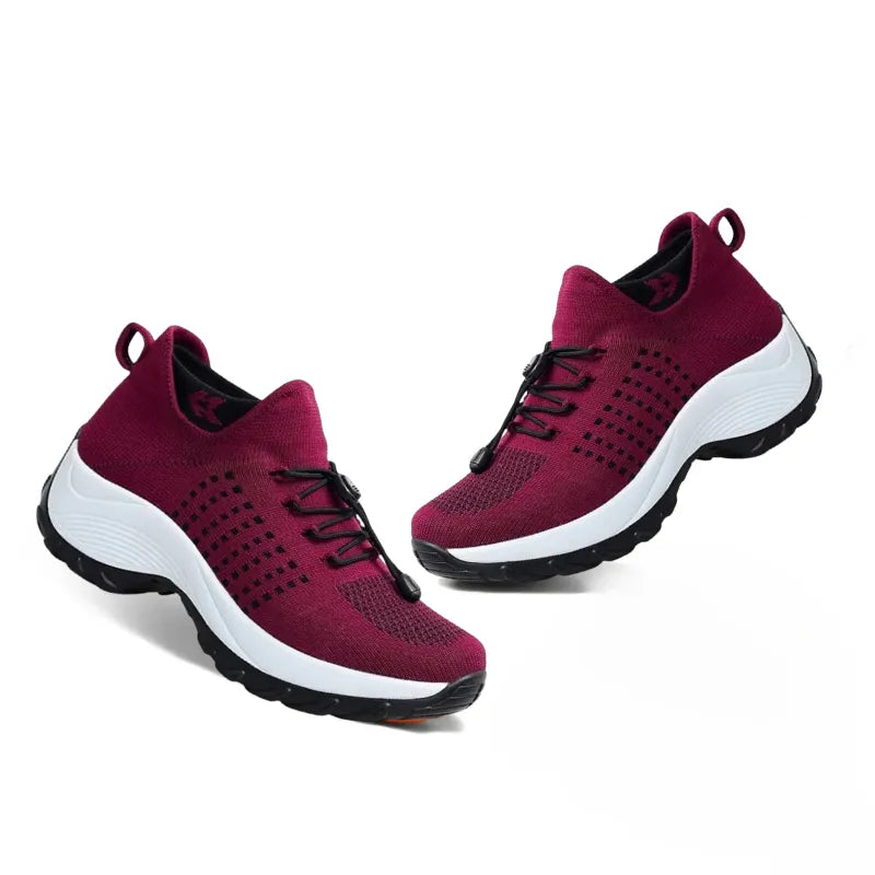 Baskets confort compensées