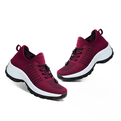 Baskets confort compensées