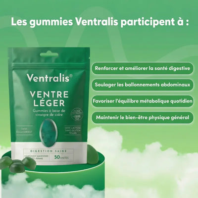 Gummies Ventre Léger - Ventralis®