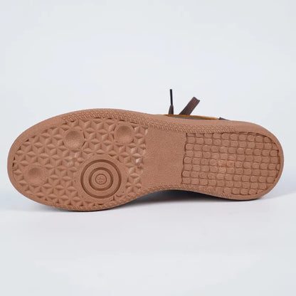 Baskets de ville à semelle plate femme