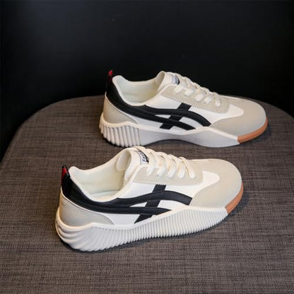 Baskets de ville à semelle épaisse pour femme