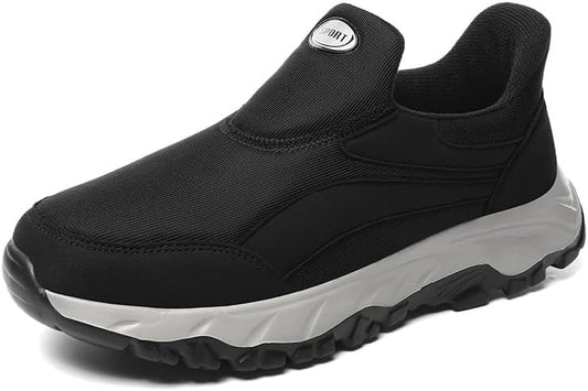 Baskets de marche confort mixtes sans lacets