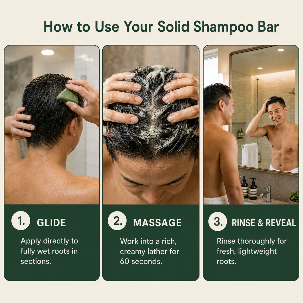ZeroVia Solid Shampoo for Men – Product image 10