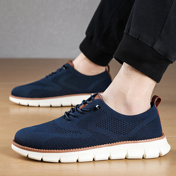 Baskets de marche respirantes à semelle confort