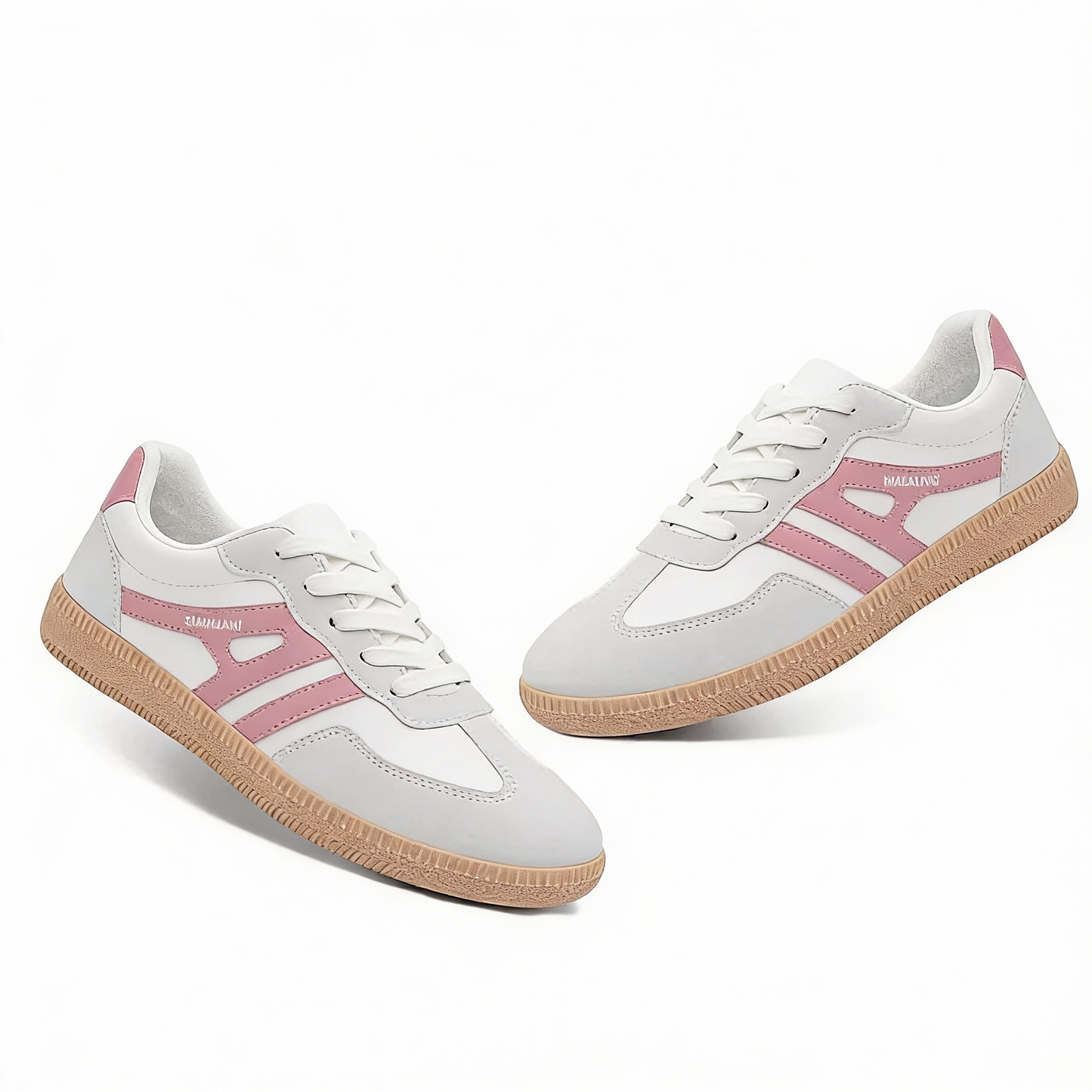 Baskets de ville à semelle plate femme