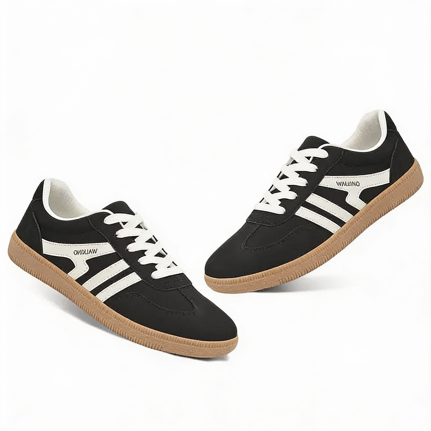 Baskets de ville à semelle plate femme