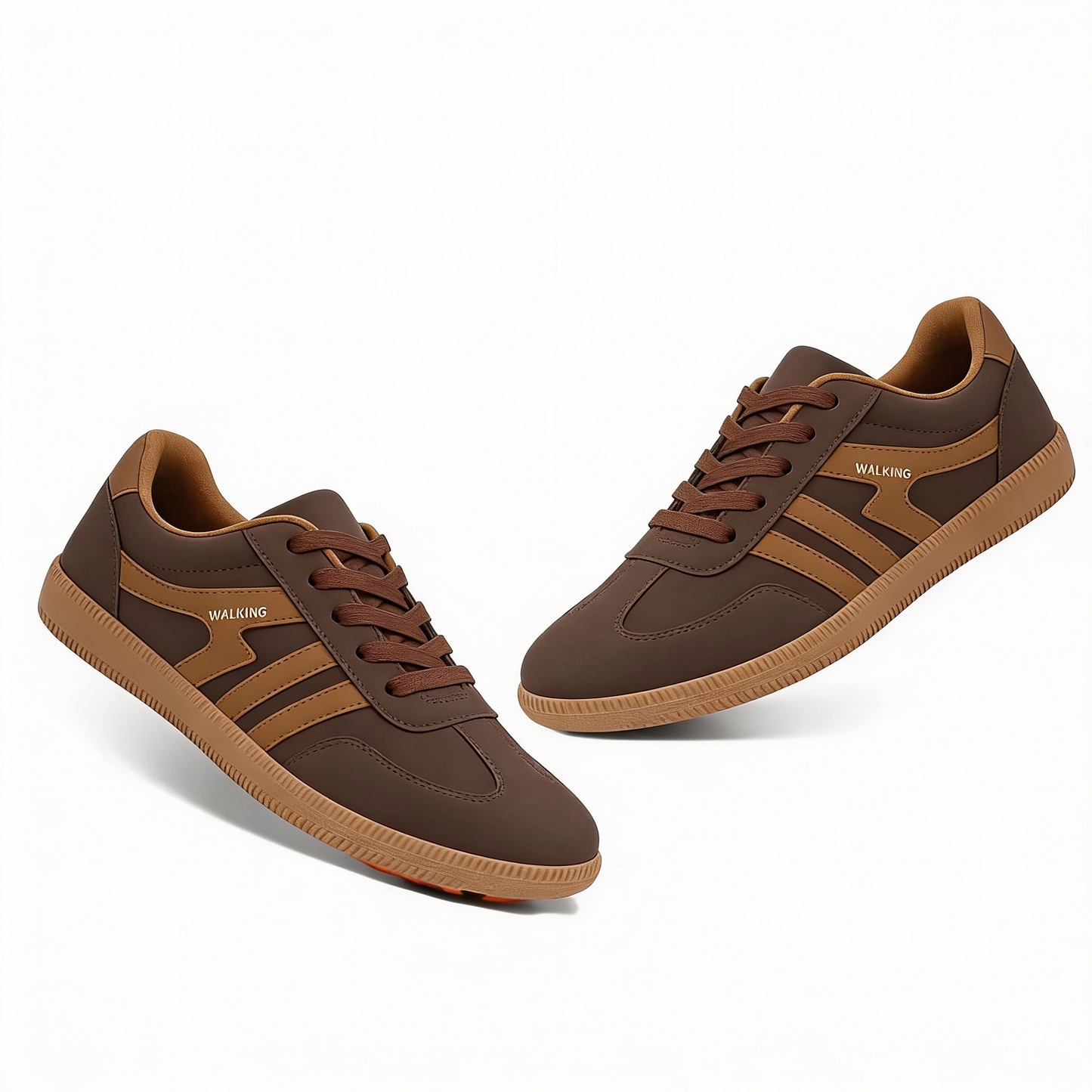 Baskets de ville à semelle plate femme