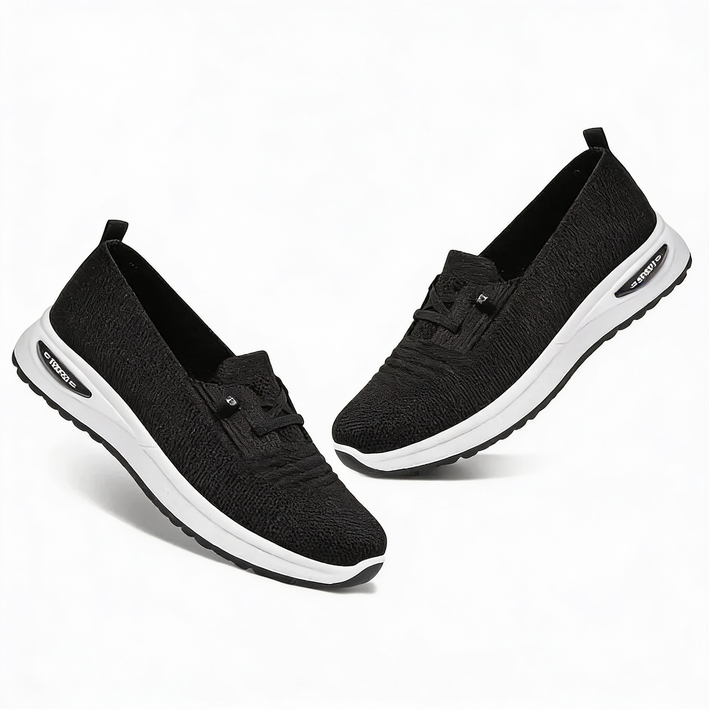 Baskets de ville respirantes sans lacets femme