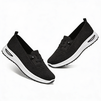 Baskets de ville respirantes sans lacets femme