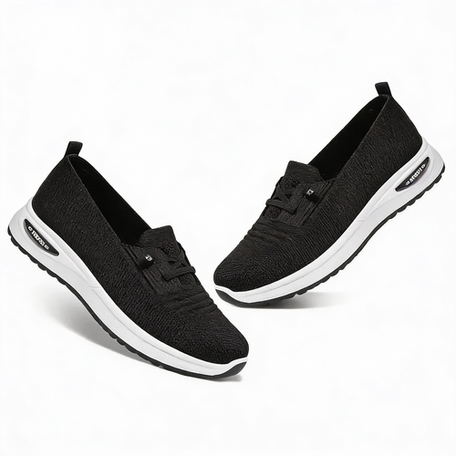 Baskets de ville respirantes sans lacets femme