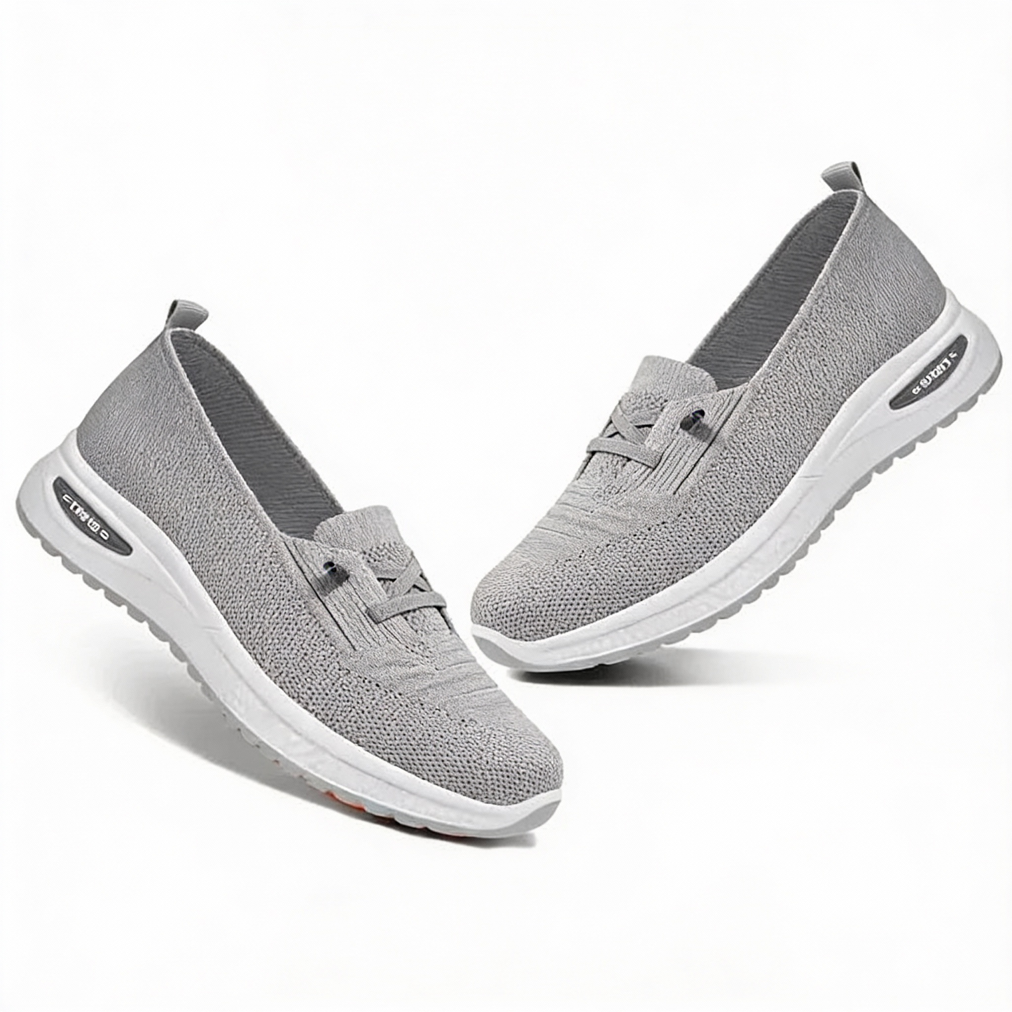 Baskets de ville respirantes sans lacets femme